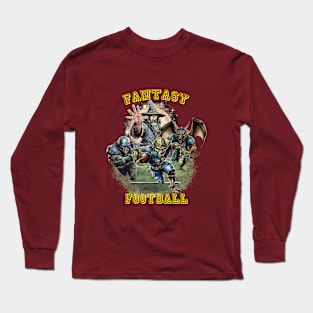 Fantasy Football Wizard Long Sleeve T-Shirt